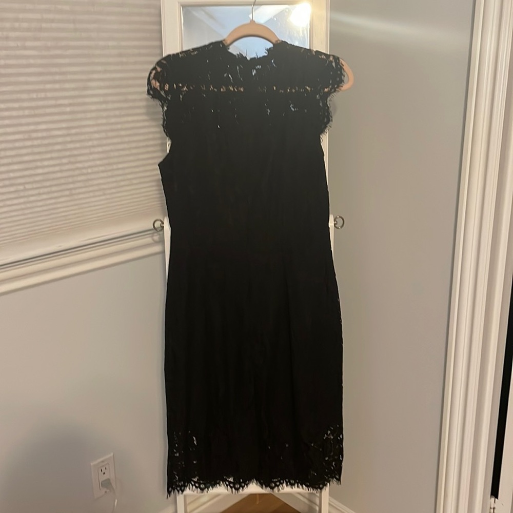 Black laced dress